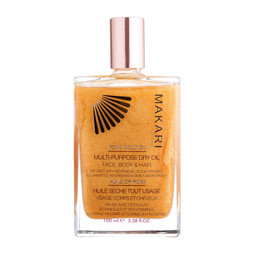 Makari 24k Rose Gold Oil Multi-Purpose Dry Oil 100ml