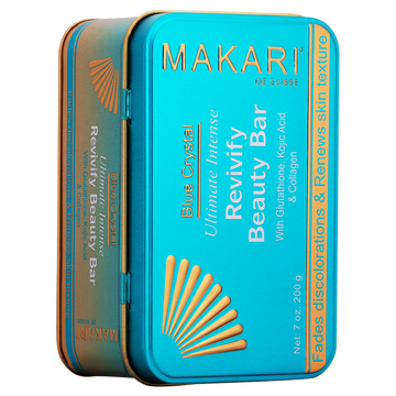 Makari Blue Crystal Revivify Beauty Bar 200g