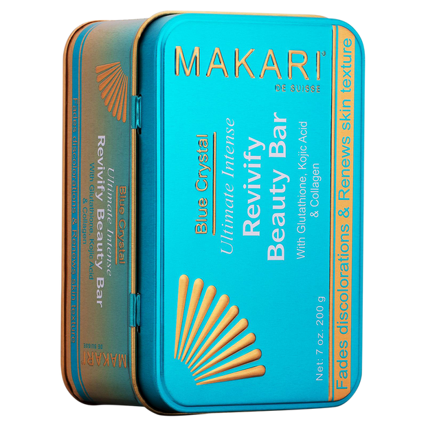 Makari Blue Crystal Revivify Beauty Bar 200g