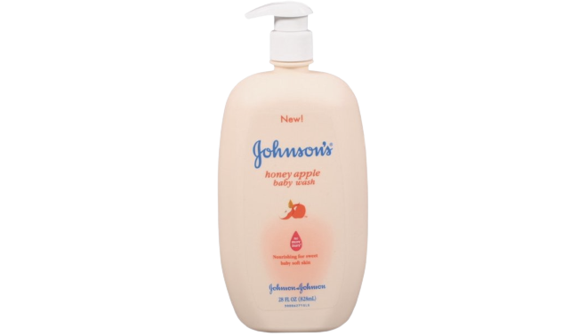 Johnson Baby Wash Moisture Honey Apple 28oz/828ml