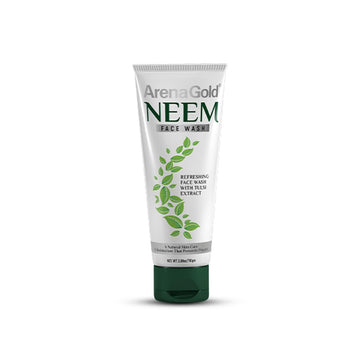 Arena Gold Neem Whitening Face Wash Tulsi Extract 85g