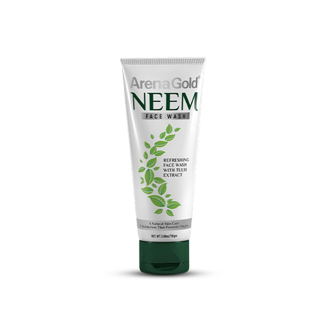 Arena Gold Neem Whitening Face Wash Tulsi Extract 85g