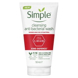 Simple Cleansing Anti Bacterial Wash 150ml