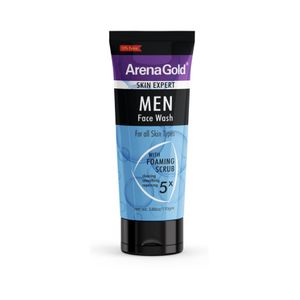 Arena Gold Fairness Wash Foaming Scrub for Men 110g