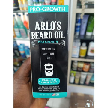 Arlo's Beard Oil Bergamot & Juniper Scent 75ml