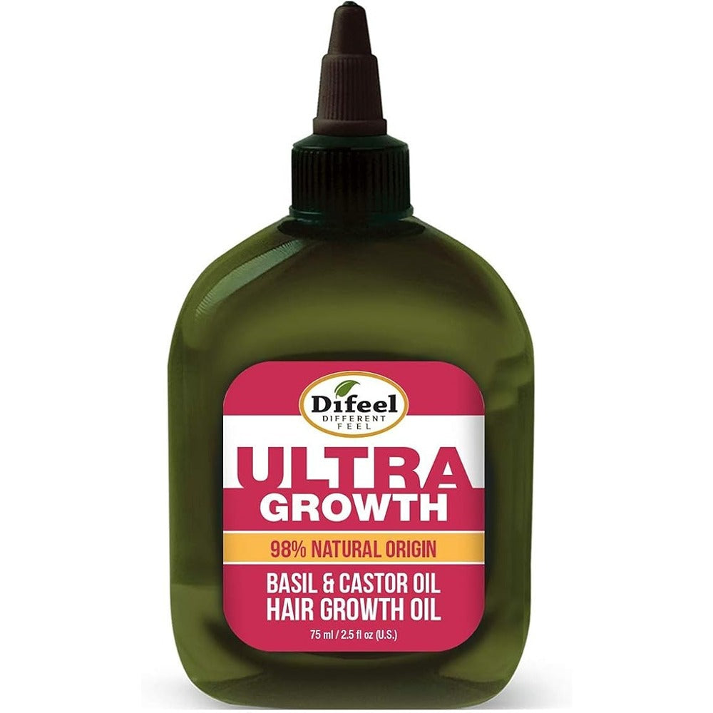 Difeel Ultra Growth Basil Castor Hair Growth Oil 75ml