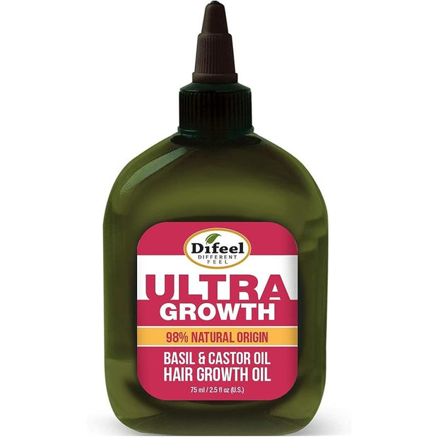 Difeel Ultra Growth Basil Castor Hair Growth Oil 75ml
