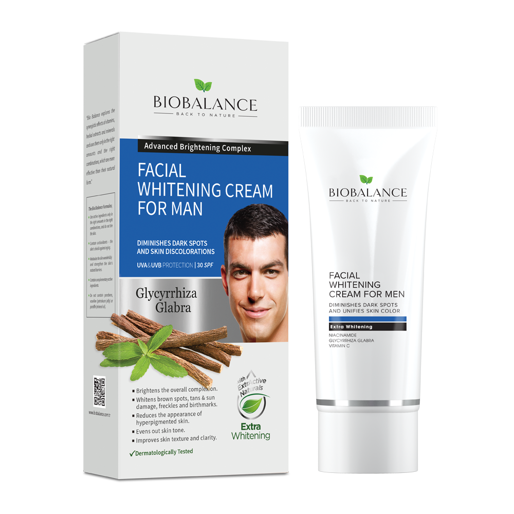 Bio Balance Facial Whitening Cream For Men 60ml