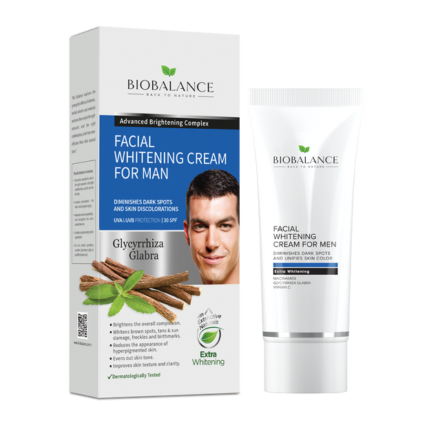 Bio Balance Facial Whitening Cream For Men 60ml