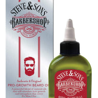 Steve & Sons Barbershop Beard Oil Pro Growth 2.5oz