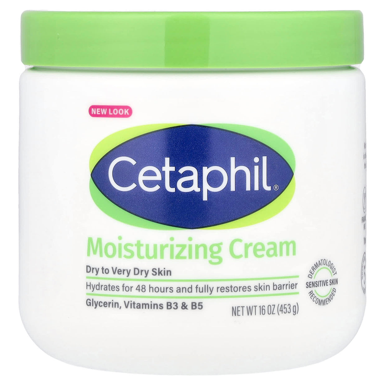Cetaphil Moisturizing Cream For Dry Skin 453g