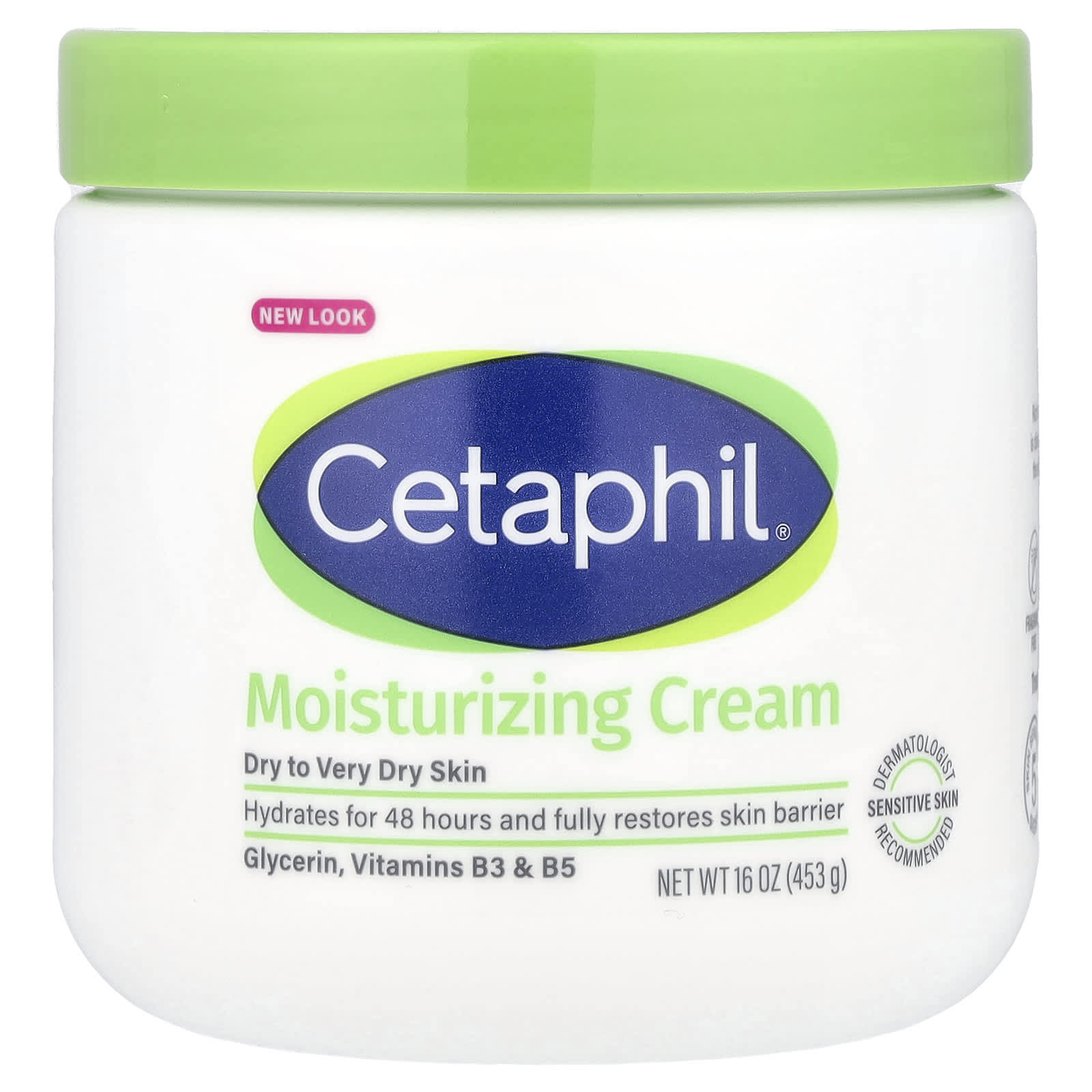 Cetaphil Moisturizing Cream For Dry Skin 453g