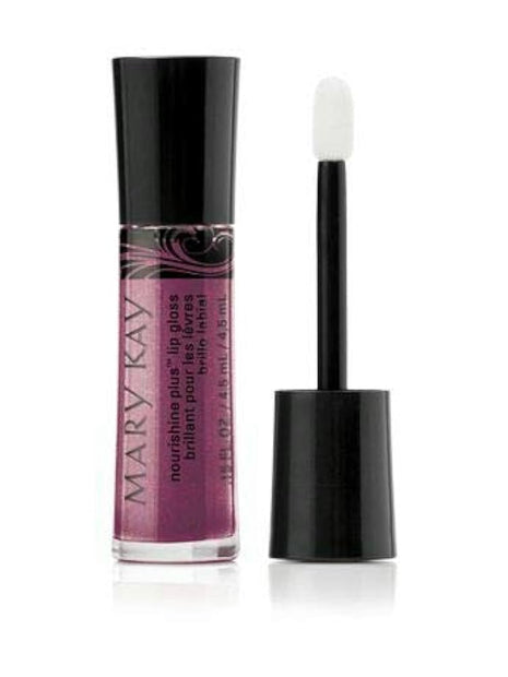 Mary Kay Nourishine Lipgloss Sparkle Berry 0.27oz