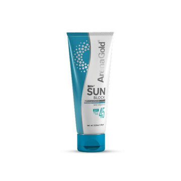 Arena Gold Sun Block Whitening Cream spf45 Spf45 60g