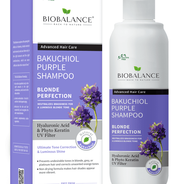 Bio Balance Bakuchiol Purple Shampoo with Hyaluronic Acid