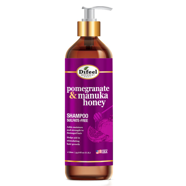 Difeel Pomegranate & Manuka Honey Shampoo 1Ltr