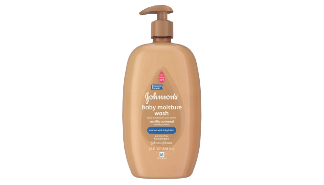 Johnson Baby Wash Vanilla Oatmeal Wash 28oz/828ml