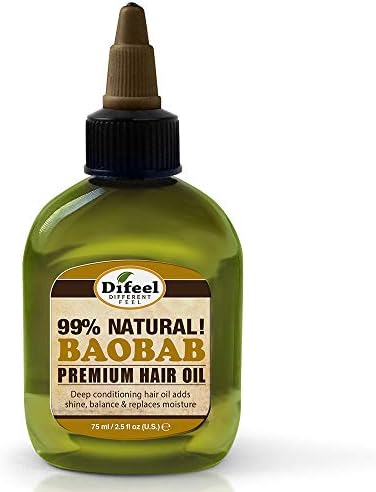 Difeel Premium Natural Hair Oil Baobab Oil 75ml