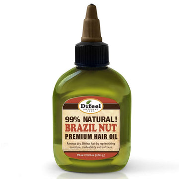 Difeel Premium Natural Hair Oil Brazilian Nut Oil 75ml