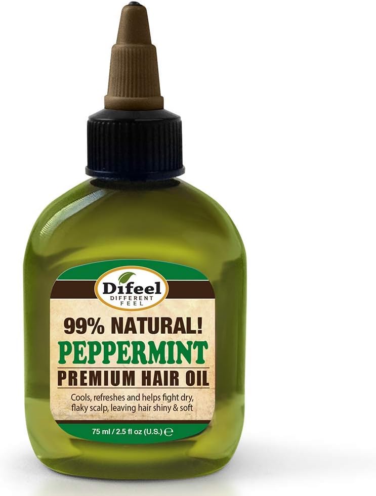 Difeel Premium Natural Hair Oil Peppermint Oil 75ml