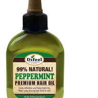 Difeel Premium Natural Hair Oil Peppermint Oil 75ml