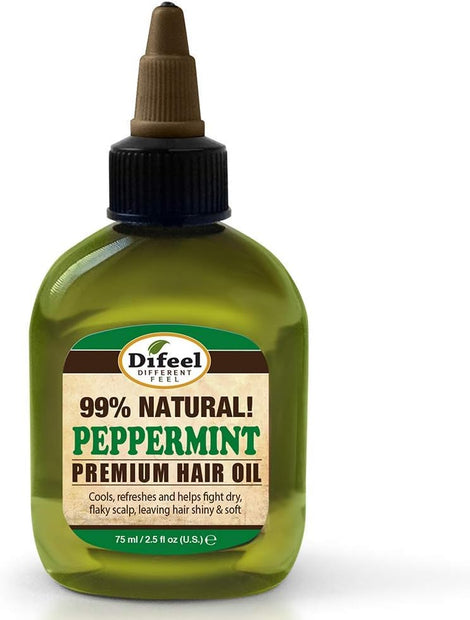 Difeel Premium Natural Hair Oil Peppermint Oil 75ml