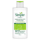 Simple Kind to Skin Replenishing Rich Moisturiser (125ml) - 24-Hour Hydration Face Cream