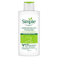 Simple Kind to Skin Replenishing Rich Moisturiser (125ml) - 24-Hour Hydration Face Cream