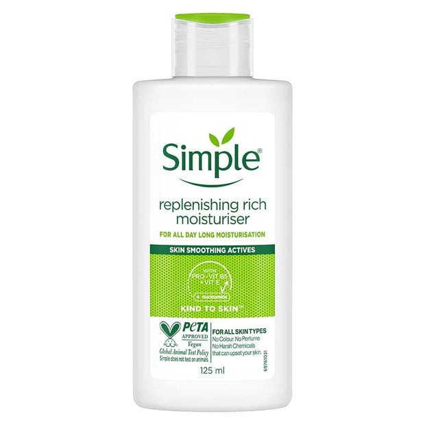Simple Replenishing Rich Moisturiser 125ml