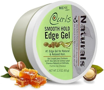Curls & Naturals Moroccan Argan Oil Smooth Hold Edge Gel 2.3oz