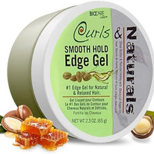 Curls & Naturals Moroccan Argan Oil Smooth Hold Edge Gel 2.3oz