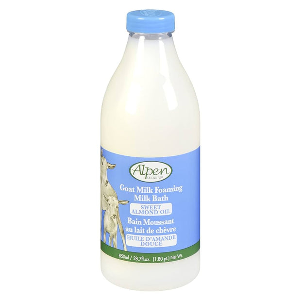 Alpen Foaming Milk Bath Sweet Almond Oil 850ml