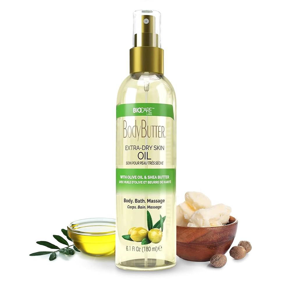 Biocare Labs Extra Dry Skin Oil With Olive Body Oil