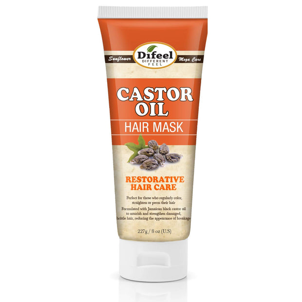 Difeel Premium Hair Mask Castor Oil 8oz