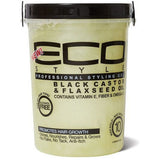 Eco Style Styling Gel Black Castor & Flaxseed Oil Gel