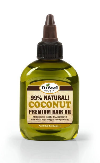 Difeel Premium Natural Hair Oil Coconut Oil 75ml