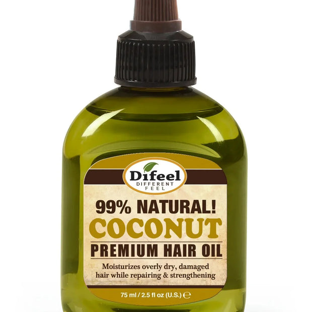 Difeel Premium Natural Hair Oil Coconut Oil 75ml