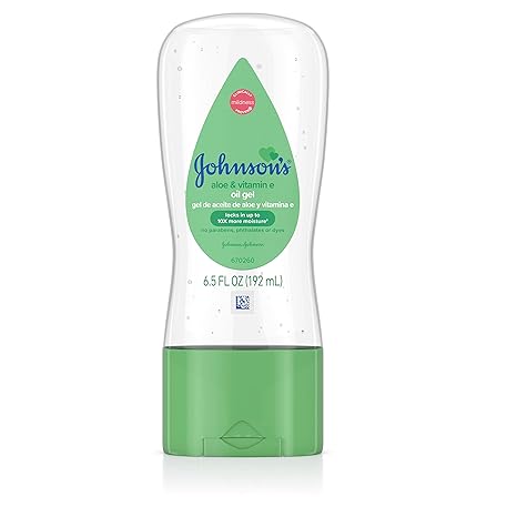 Johnson Baby Oil Gel Aloe Vera & Vit E 6.5oz