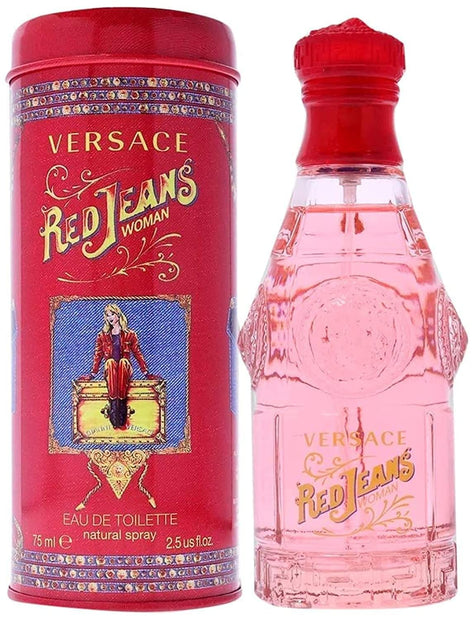Versace Perfume Spray Red Jeans Woman EDT 75ml