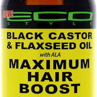 Eco Style Black Castor & Flaxseed Maximum Hair Growth Oil 4oz