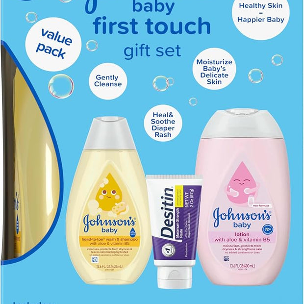 Johnson Baby First Touch Gift Set