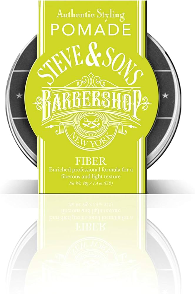 Steve & Sons Barbershop Authentic Pomade Fiber Finish 40g