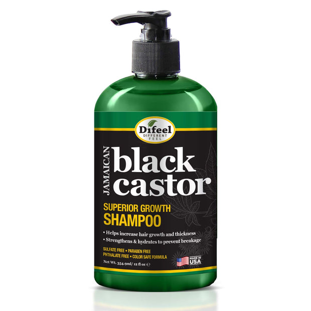 Difeel Jamaican Black Castor Shampoo 12oz