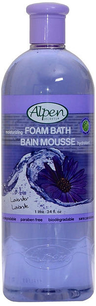 Alpen Moisturizing Foam Bath Lavender 1 Litre