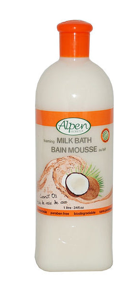 Alpen Foaming Milk Bath Coconut Oil 1 Litre