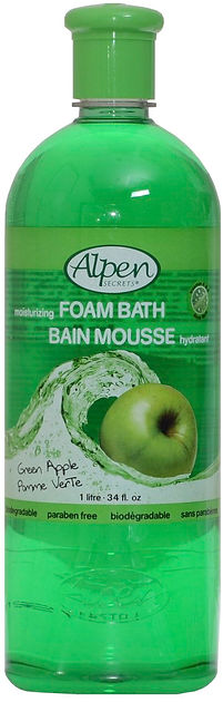 Alpen Foaming Milk Bath Green Apple 1 Litre