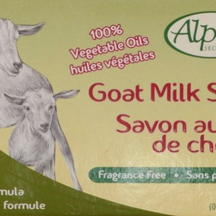 Alpen Goat Milk Soap Fragrance Free 5oz