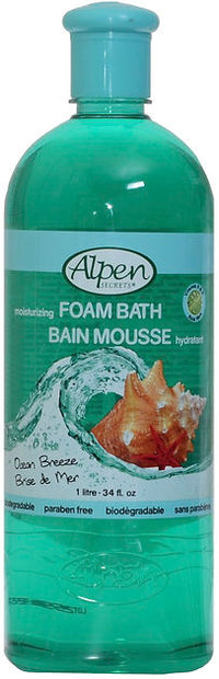 Alpen Moisturizing Foam Bath Ocean Breeze 1 Litre