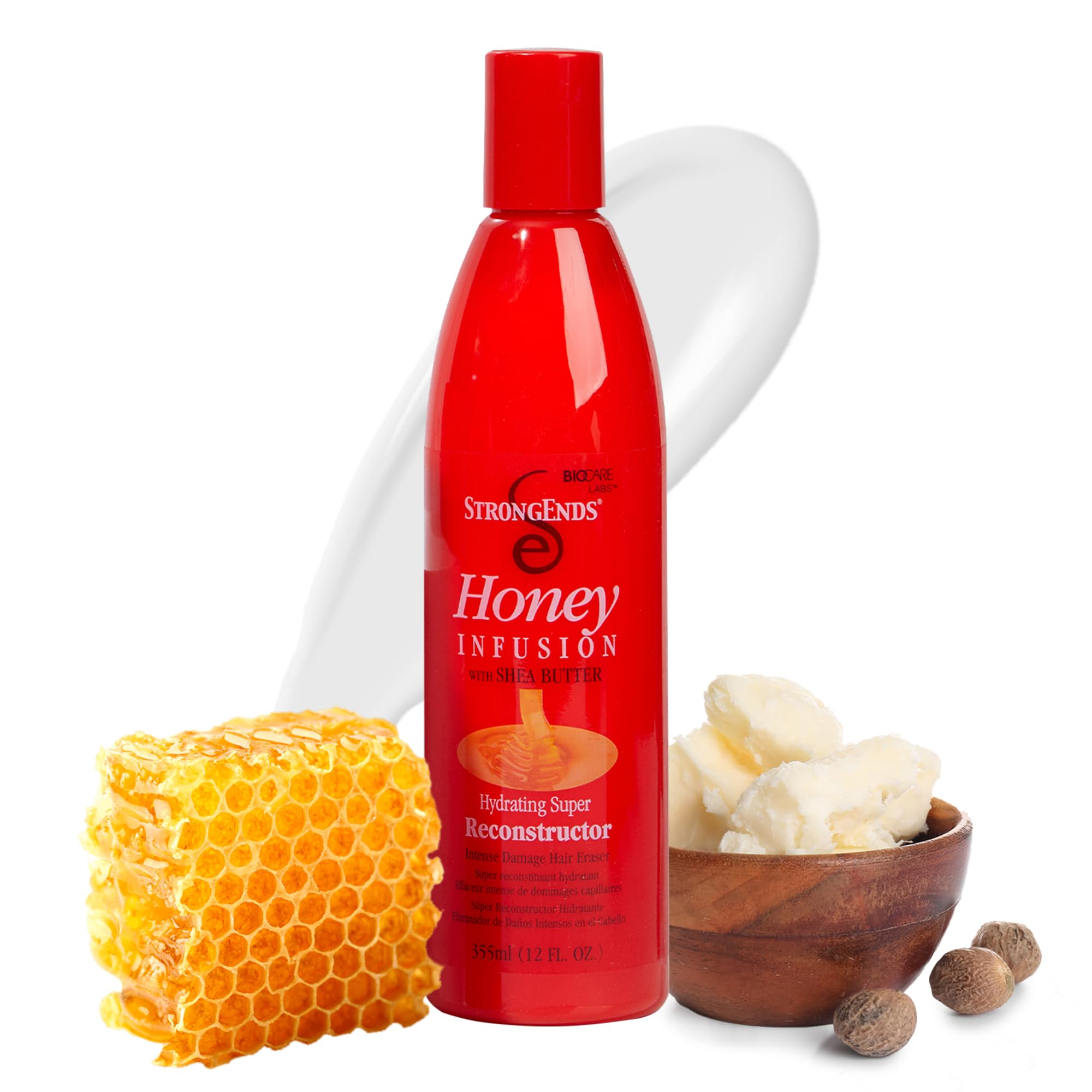 Biocare Labs Strong Ends Honey Infusion With Shea Butter 355ml