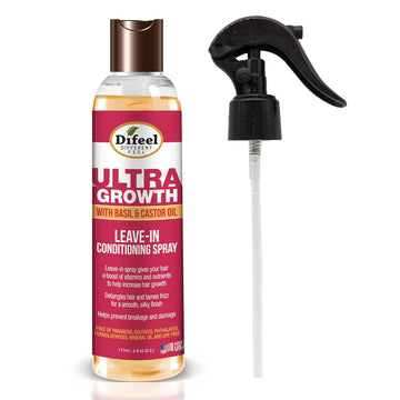 Difeel Ultra Growth Basil Castor Leave In Conditioner Spray 6oz